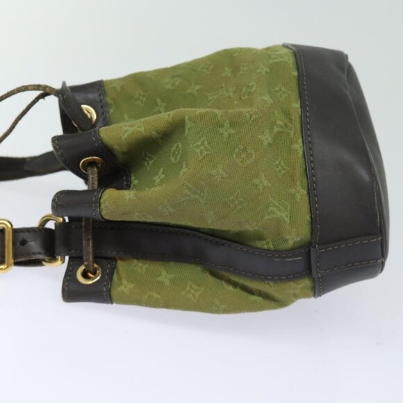 LOUIS VUITTON Monogram Mini Noelie Tote Bag TST khaki M92688 LV Auth 80531 - Picture 6 of 16